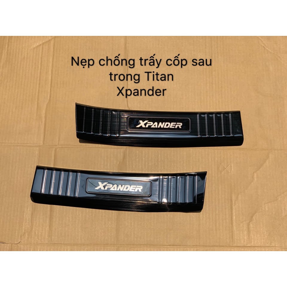 ỐP CHỐNG TRẦY CỐP TRONG + NGOÀI TITAN XE XPANDER, XPANDER CROSS 2018- 2021 CAO CẤP