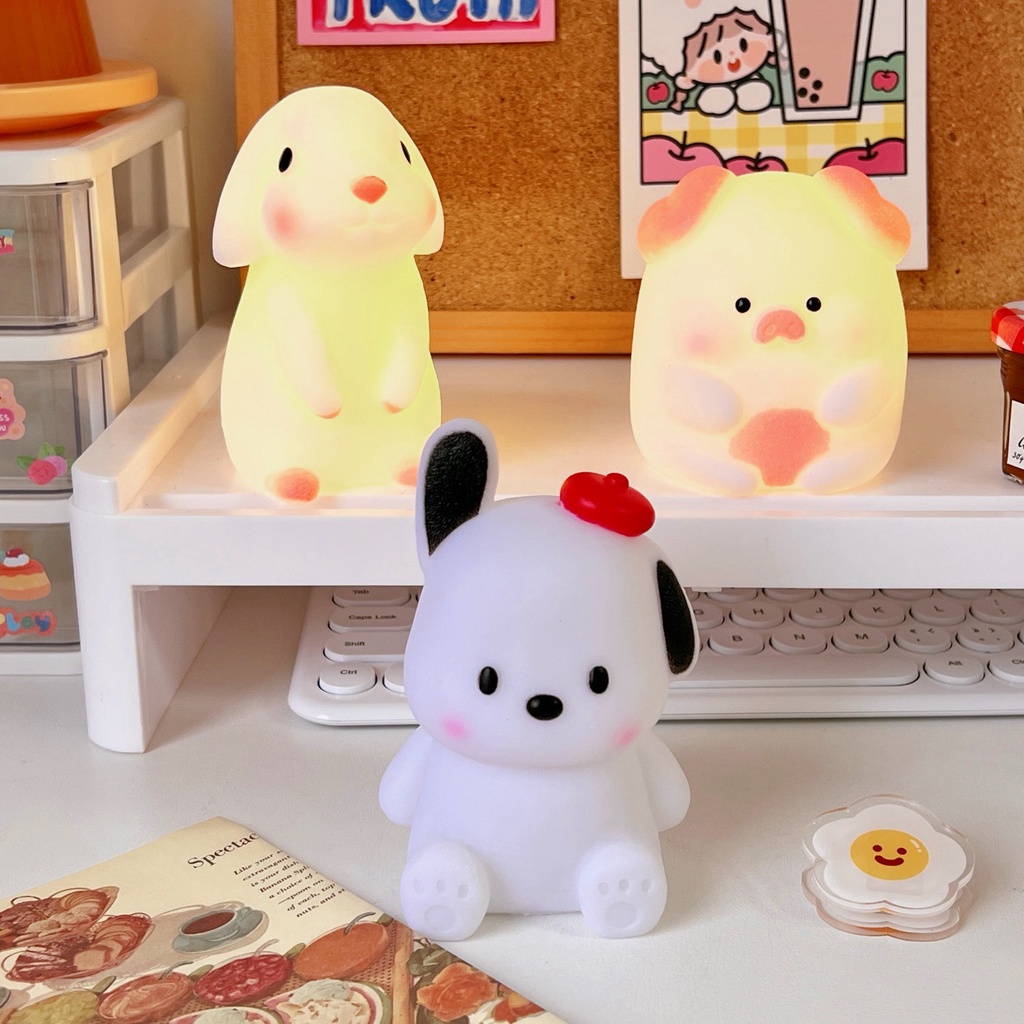 Đèn Ngủ Mini LED Cute Pets Decor Phòng