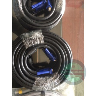 Cáp vga 3+6 3m tròn chất lượng cao