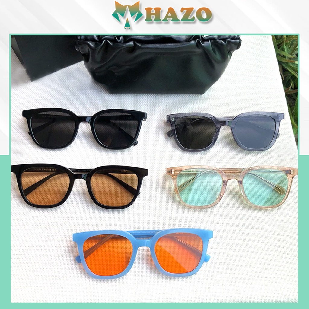 Mắt Kính Thời Trang Kính Râm y2k Form Vuông Gọng Tăm 644 Sang Chảnh Phong Cách Ulzzang - Hazo