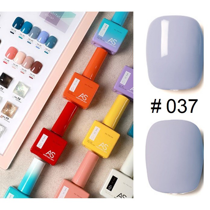 Sơn Gel AS chai Vuông mẫu mới Mã Vk 36.40 ( Cam Kết Chính Hãng _ chọn màu tự do hơn 2000 màu)