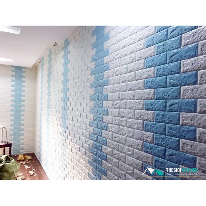 Xốp Dán Tường 3D Khổ 70x77CM Chống Ẩm Giá Rẻ thấm nước, lau và vệ sinh cực đơn giản | BigBuy360 - bigbuy360.vn