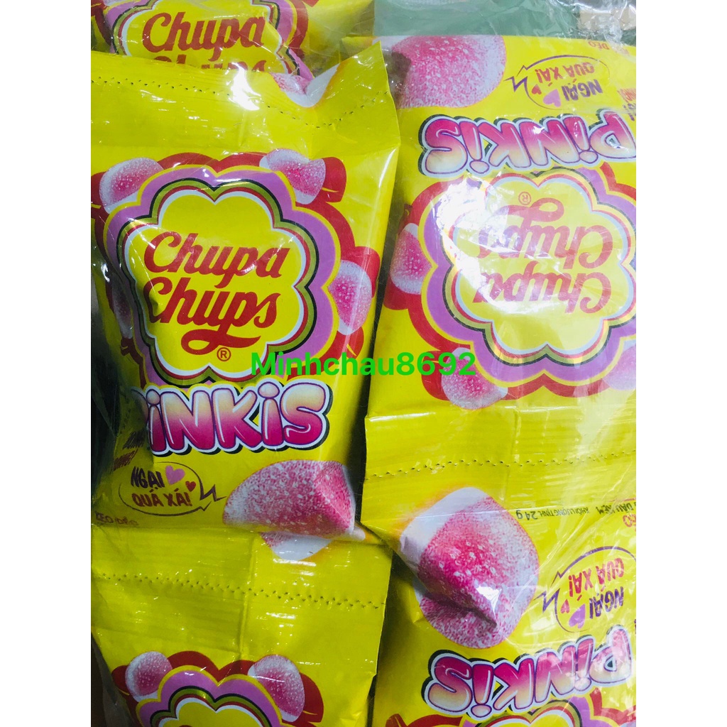 Kẹo dẻo Chupa Chups Pinkis 16 gói / bịch