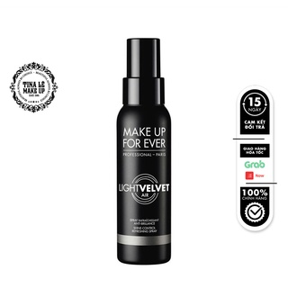 MAKE UP FOR EVER - Xịt Khoá Trang Điểm Kiềm Dầu Light Velvet Air Refreshing