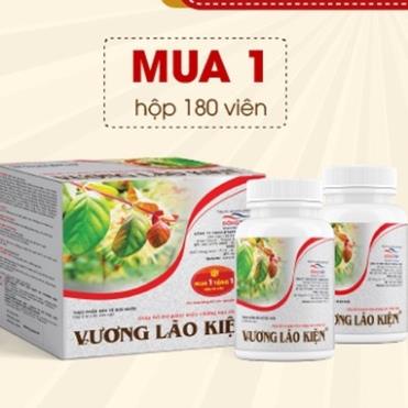 [MUA 1 HỘP 180V TẶNG 1 HỘP 30V] Vương Lão Kiện lọ 180 viên (2 lọ x 90 viên) Giúp hỗ trợ giảm triệu chứng run chân tay