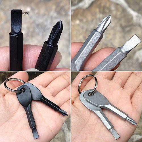 Bộ tua vít đa năng fxte _ 2 khóa bằng thép không gỉ