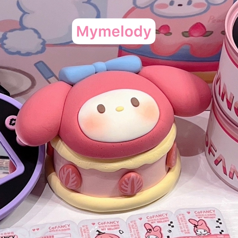 hộp mymelody handmade tự làm bằng đất sét