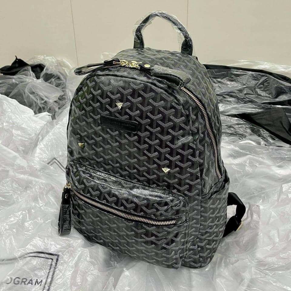BALO EDMOND MASION BACKPACK HOẠ TIẾT MONOGRAM - Đầy Đủ Bao Bì Phụ Kiện Đi Kèm
