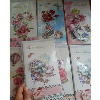 FREESHIP TỪ 50K Thiệp 3D thiệp chúc mừng sinh nhật 20/10 20/11 8/3 thiệp quà tặng