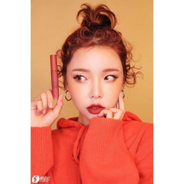 SON 3CE VELVET LIP TINT CHÍNH HÃNG ( mau đỏ thuần)