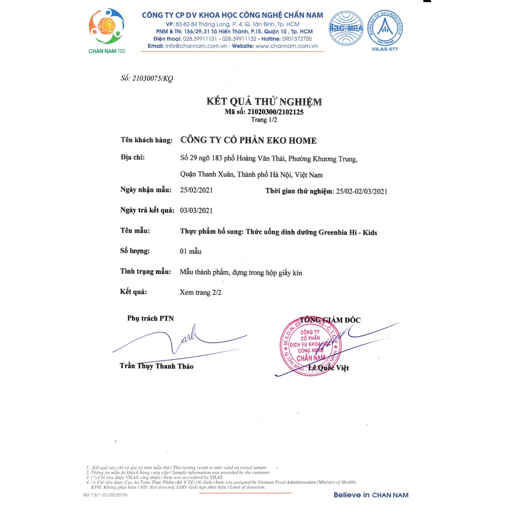 Sữa Greenbia Hi Kids - Tăng chiều cao, cân nặng cho trẻ