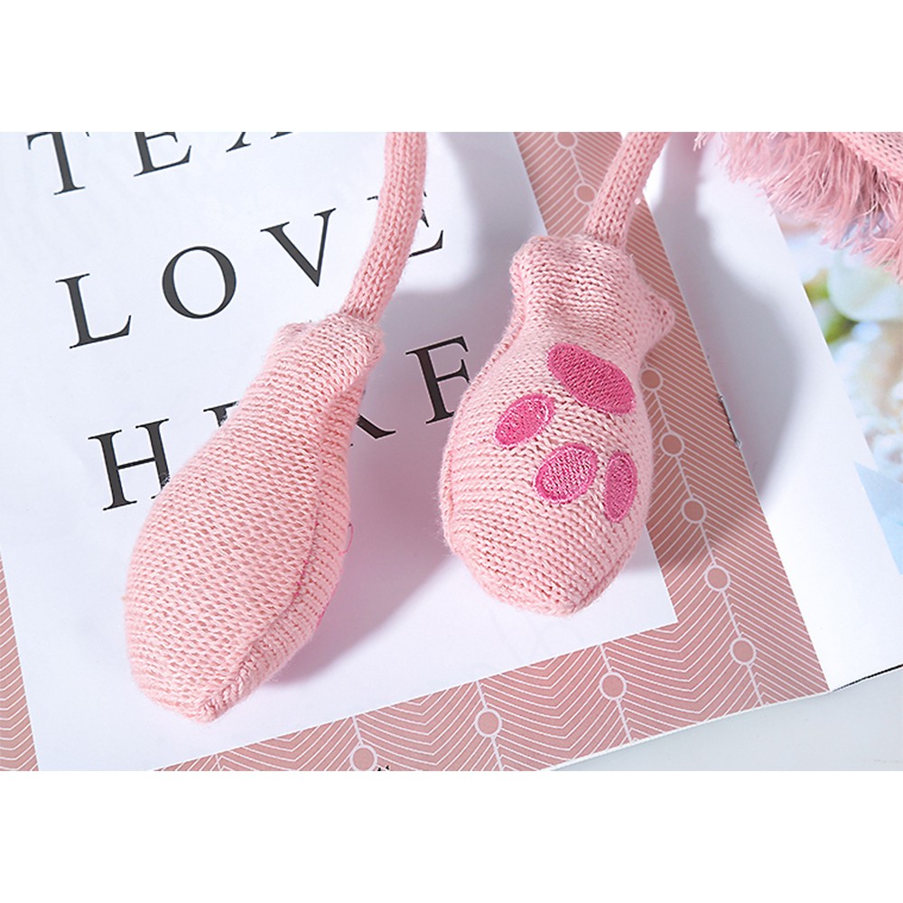 Mũ Chụp Mặt Thỏ Vẫy Tai Mới S9 New Arrival