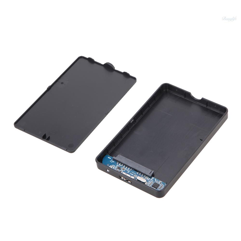Hộp Đựng Ổ Cứng Ngoài 2.5 "Sata Hdd 5gbps 9.5mm Đen | BigBuy360 - bigbuy360.vn