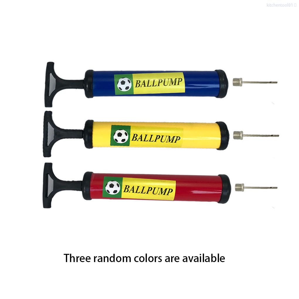 Dụng cụ bơm bóng rổ/ bóng đá mini cầm tay màu sắc ngẫu nhiên