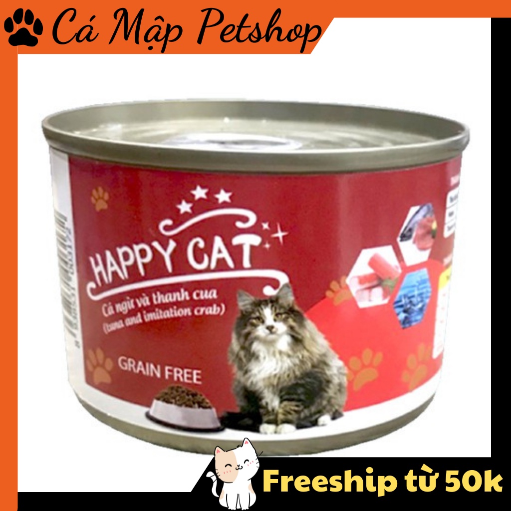 Pate cho mèo Happy Cat, Pate Happy Cat cho mèo lon 160gr