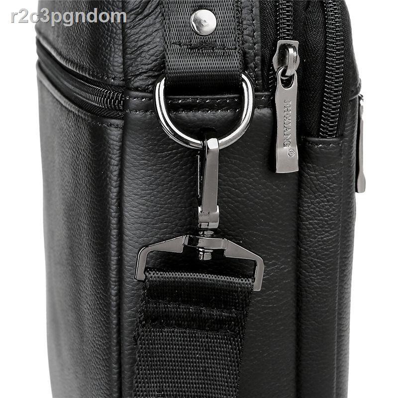 Túi đeo chéo nam da bò toecap một vai bằng có sức chứa lớn đựng tài liệu du lịch ngoài trời dành cho doanh nhân | BigBuy360 - bigbuy360.vn