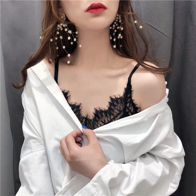 Áo bra cao cấp - bra tăm viền ren
