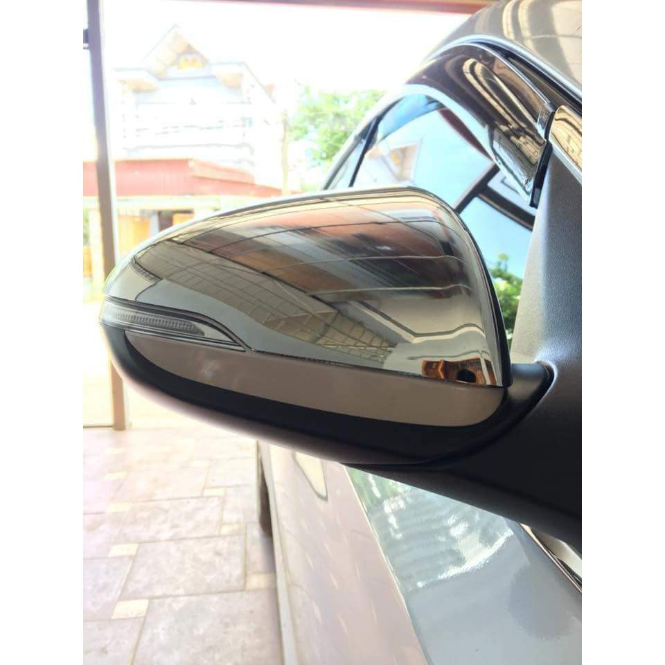 Bộ 2 ốp gương xe Hyundai Accent 2018 -2019 mạ crom