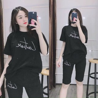 [KÈM ẢNH VIDEO THẬT]( Có tới bigsize 80kg )Đồ bộ nữ set đồ bộ lửng mặc nhà đẹp