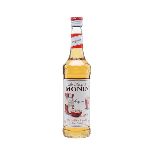 Syrup Monin bỏng ngô/Popcorn chai thủy tinh 700ml