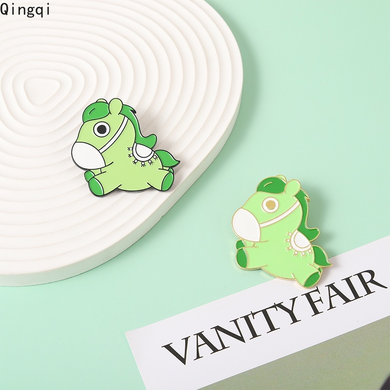 Huy hiệu cài áo Miss Zoe hình động vật hoạt hình đáng yêu