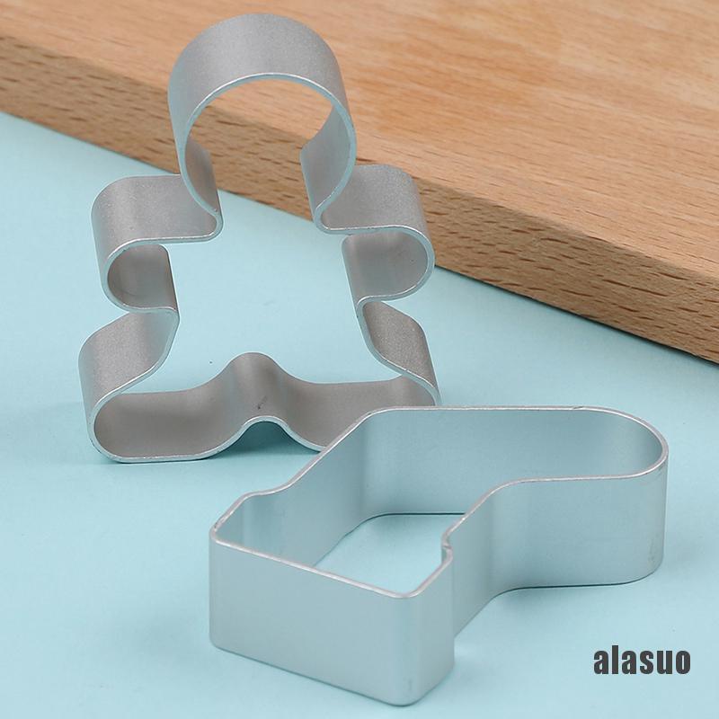 5 Khuôn cắt bánh quy bằng nhôm tạo hình phong cách giáng sinh