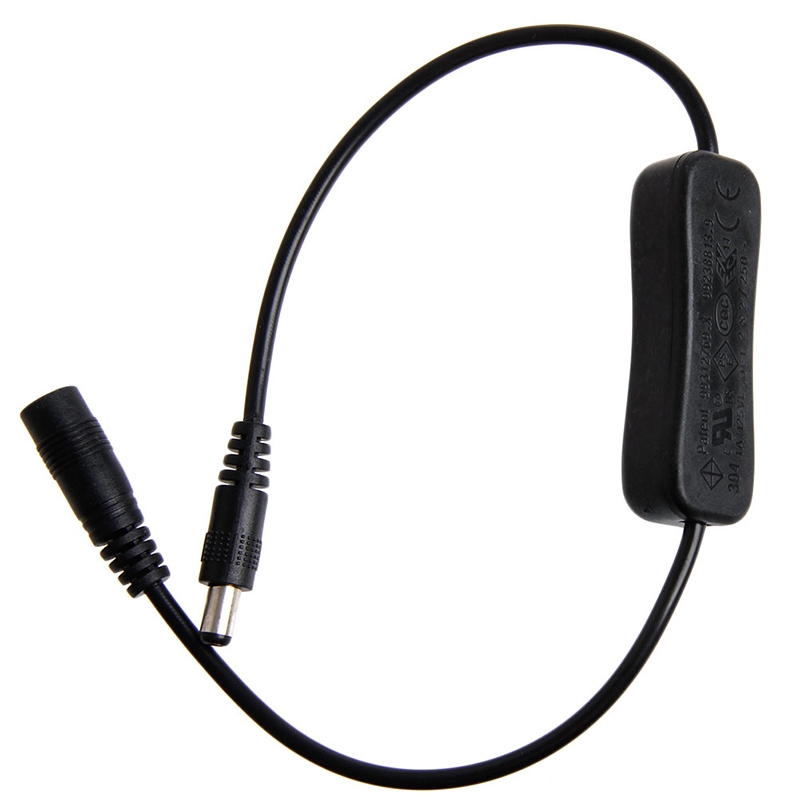 Dây cáp nối nguồn điện DC ON / OFF 2.1mm / 5.5mm 12V cho Arduin