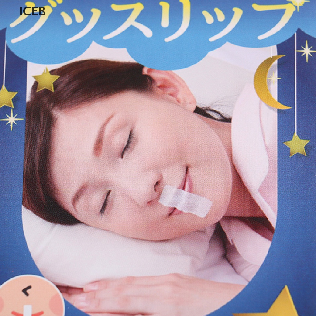 Ic 24 Miếng Dán Chống Ngáy Chống Ngáy Khi Ngủ Dành Cho Người Lớn Giảm Đau Miệng my