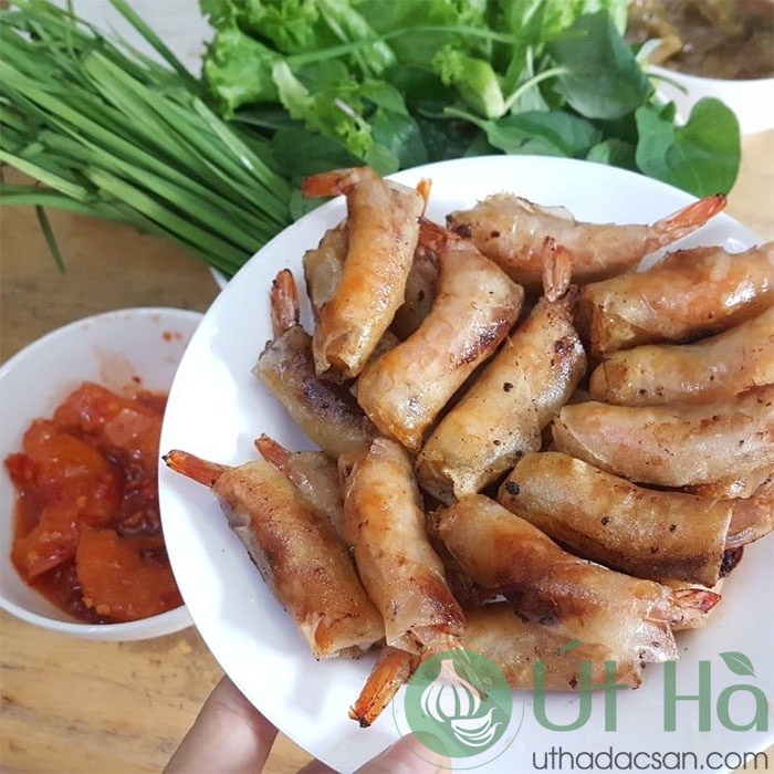 Chả Ram Tôm Đất Bình Định Loại Ngon Hộp 500gr Giòn Ngon Hết Ý - Út Hà Đặc Sản