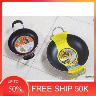 Chảo nhôm chống dính SUMIO 18-24cm