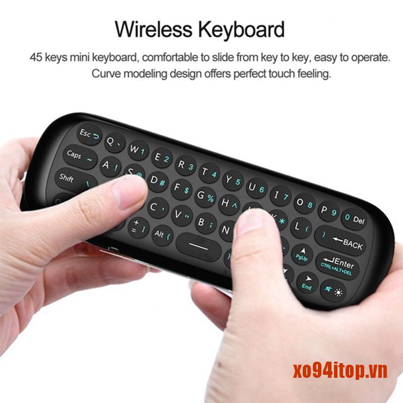 XOTOP 2.4G Air Mouse Wireless Keyboard Remote Control Infrared Remote w/ USB R