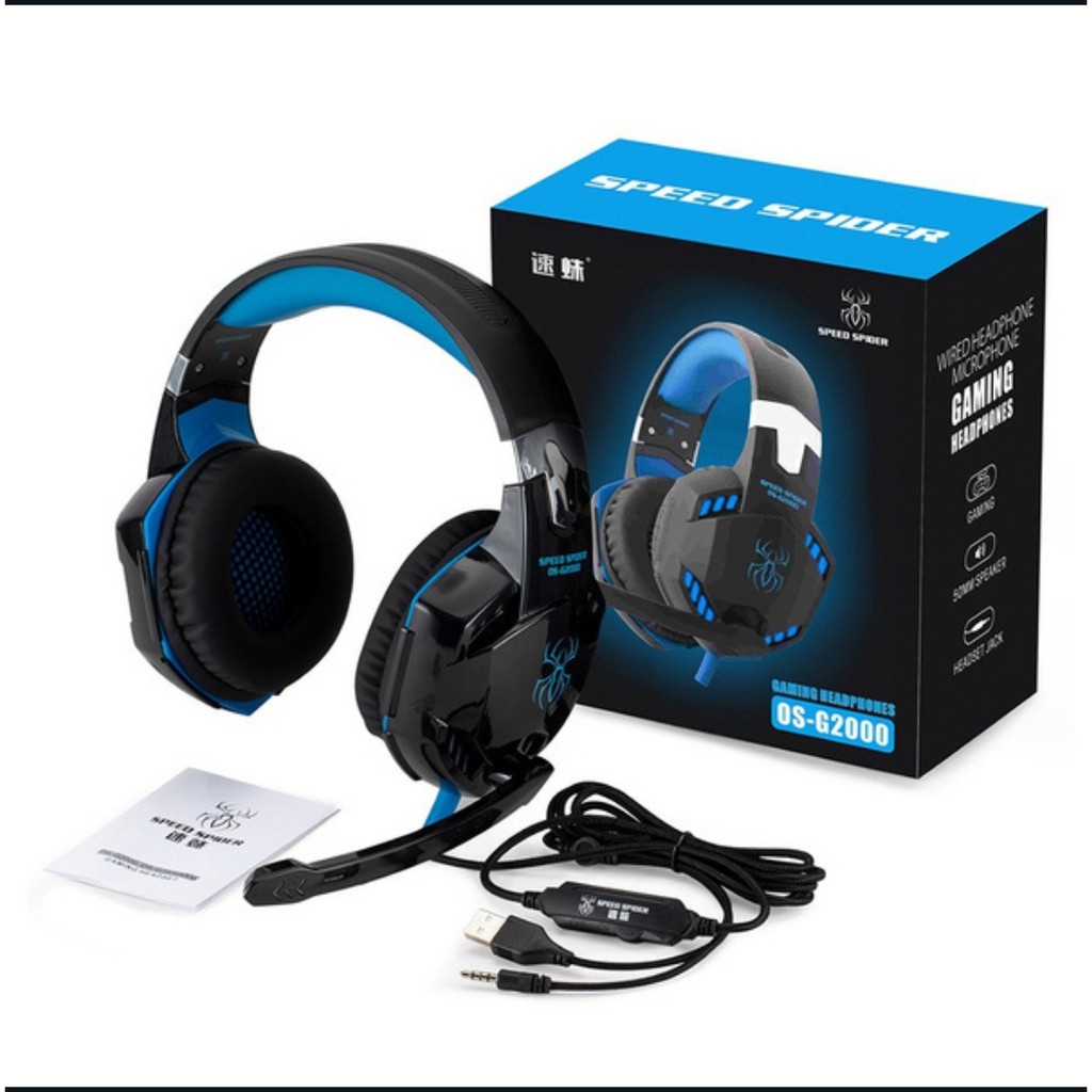 Nghe Rõ Từng Bước Chân Tai nghe gaming chụp tai (Headphone Gaming) KOTION EACH G2000 cho game thủ