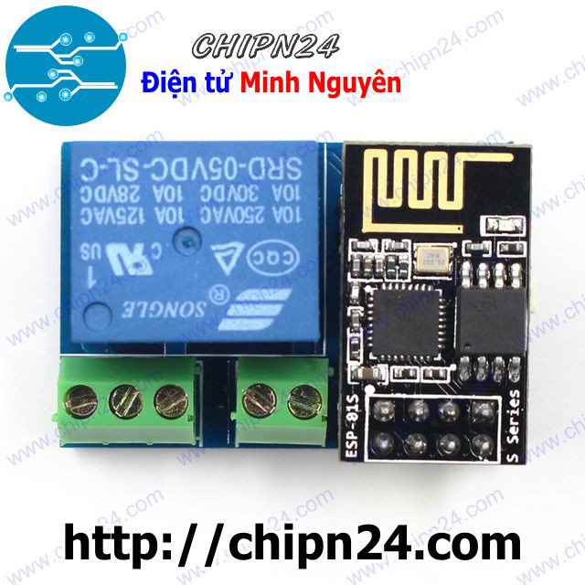 [1 CÁI] (A79) Module Wifi ESP8266 ESP-01 5V Relay V2