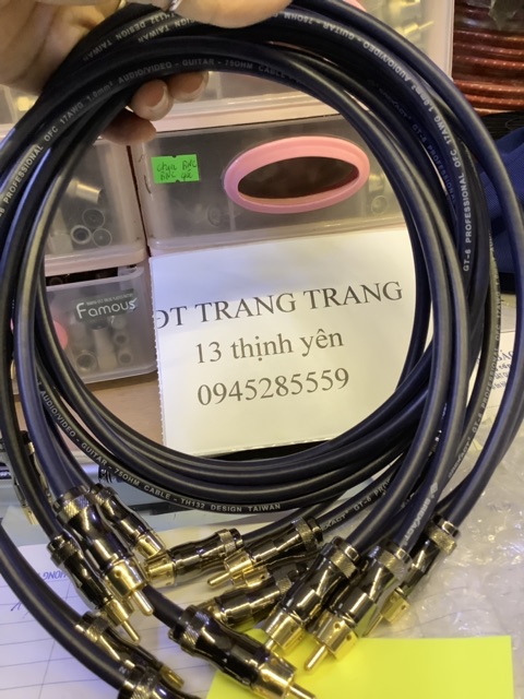 Cáp âm thanh đồng trục kỹ thuật số Coaxial 75 ohm TH132