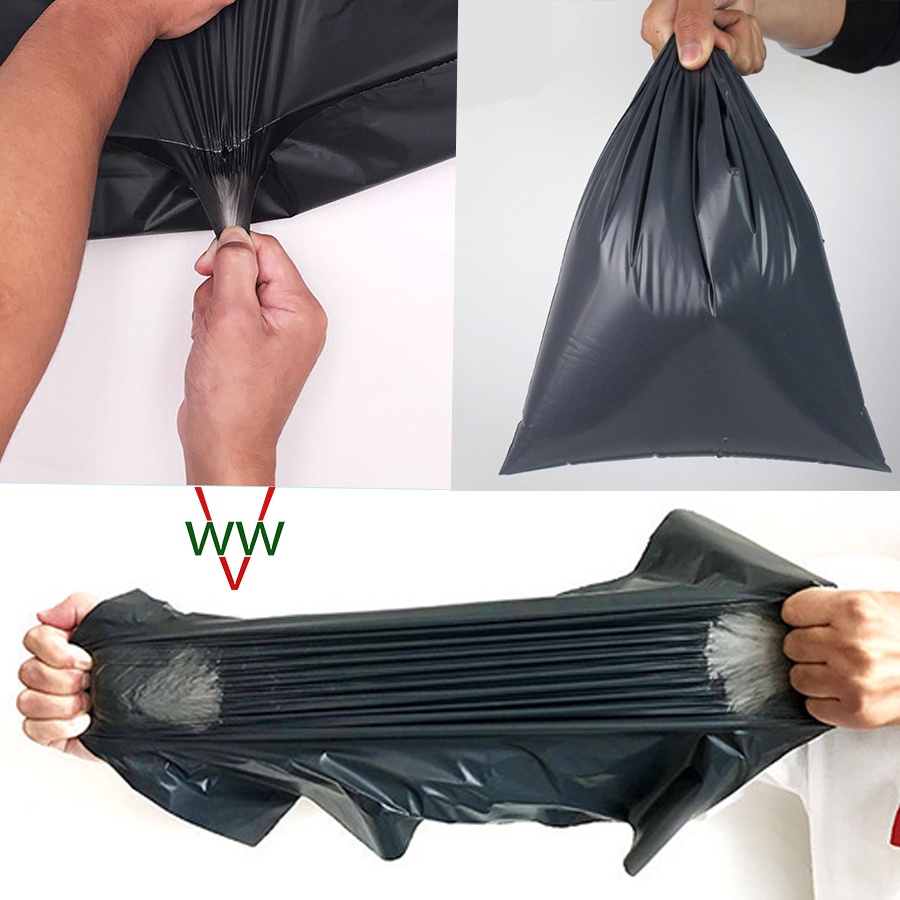 Túi Đóng Hàng Niêm Phong Màu Xám Đen Tiết Kiệm, Túi Đóng Gói Hàng Niêm Phong 3 Lớp WinWin4Vic | In Logo Miễn Phí