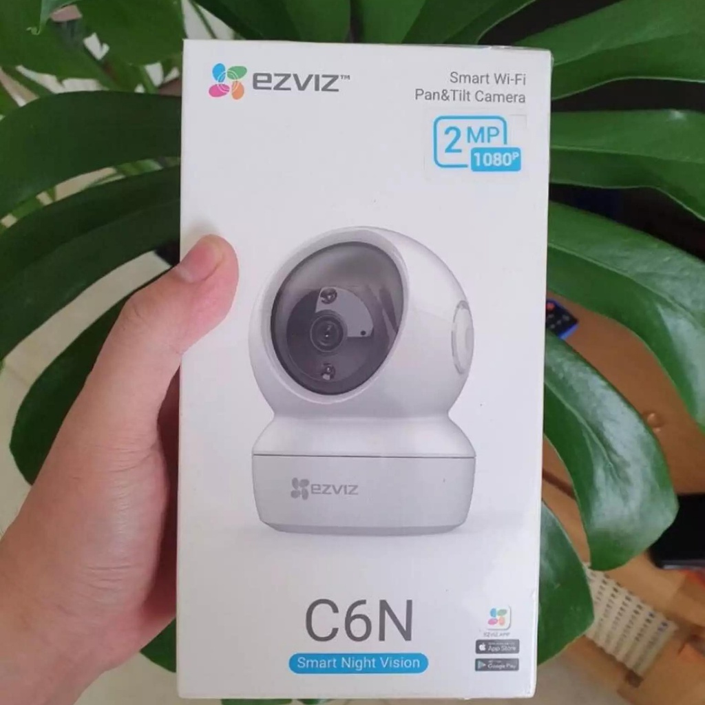 CAMERA WIFI EZVIZ C6N Đàm thoại 2 chiều, hình ảnh FullHD 1080, xoay 360 Hàng chính hãng, BH 2 năm - Fukisi