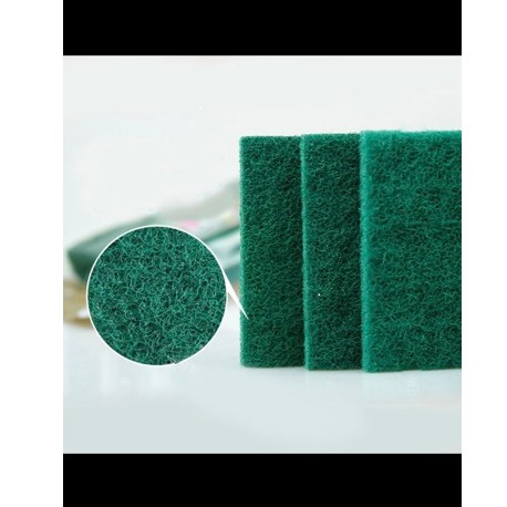 Miếng cước cọ rửa bát chén đĩa màu xanh SUM
