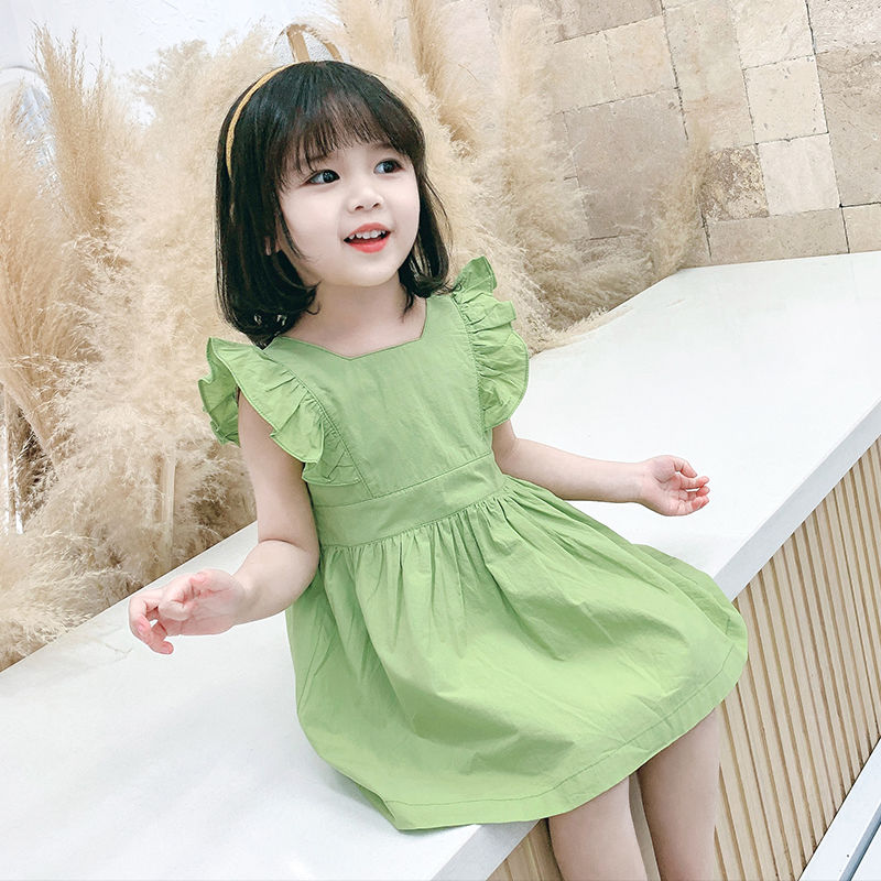 Đầm Công Chúa Thời Trang Mùa Hè Xinh Xắn Cho Bé Gái