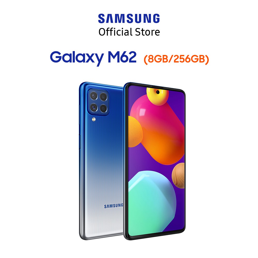 [Mã ELSAMHOT giảm 5% đơn 3TR] Điện Thoại Samsung Galaxy M62 8GB/256GB - Hàng Chính Hãng