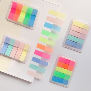 Miếng dán ghi chú trong suốt dễ thương tùy chọn màu sắc