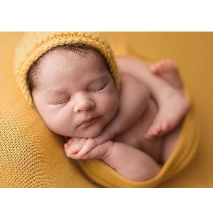 Chăn Quấn Em Bé Co Giãn Dùng Làm Đạo Cụ Chụp Ảnh