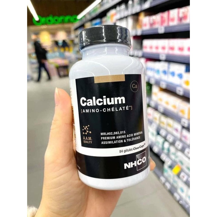 Canxi NHCO Calcium hữu cơ 84 viên/ 2 tháng