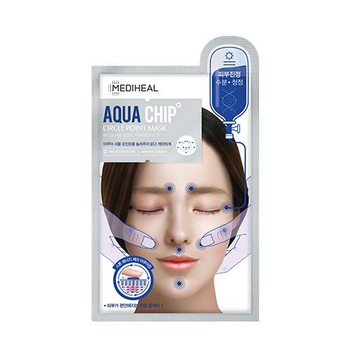 Mặt Nạ Bấm Huyệt MEDIHEAL BLACK CIRCLE POINT CHIP Mask