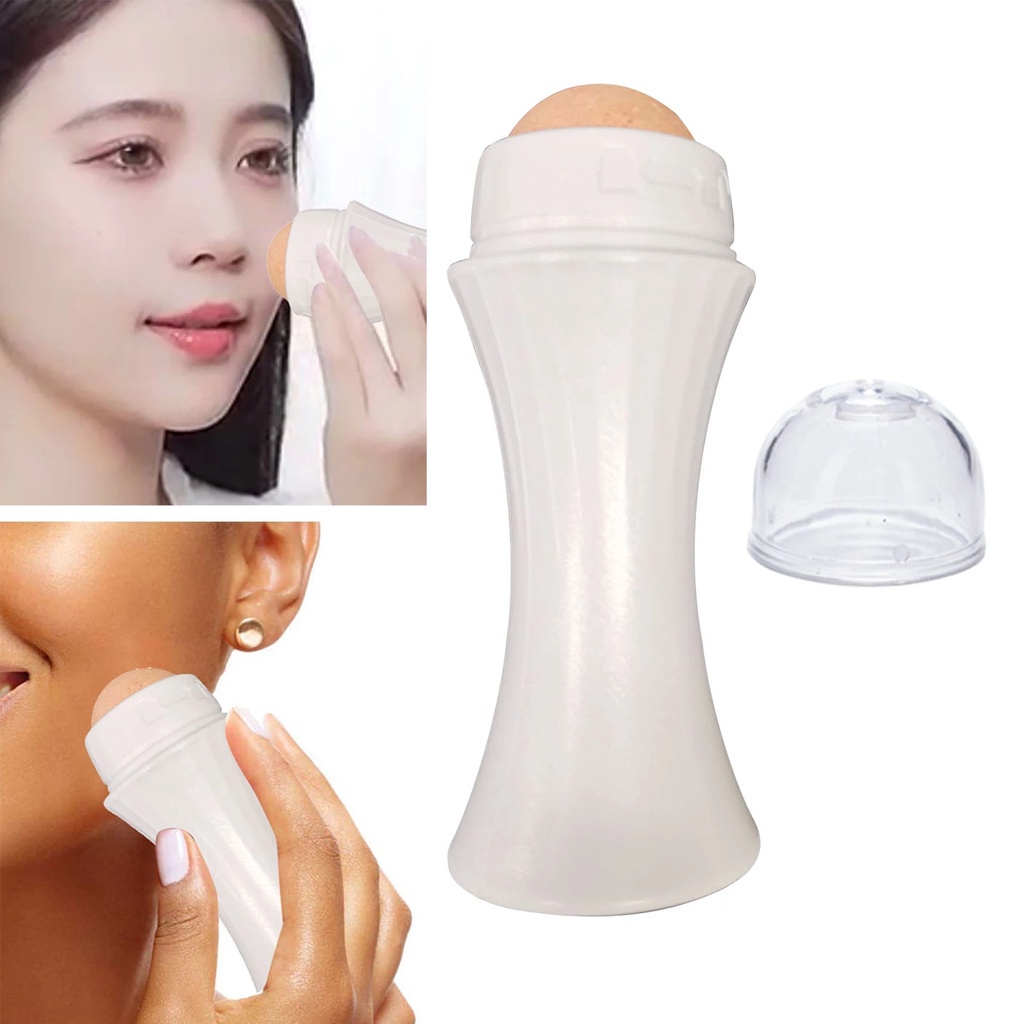 Cây Lăn Đá Núi Lửa Loại Bỏ Vết Thâm Dầu Làm Sáng Da Mặt JP1