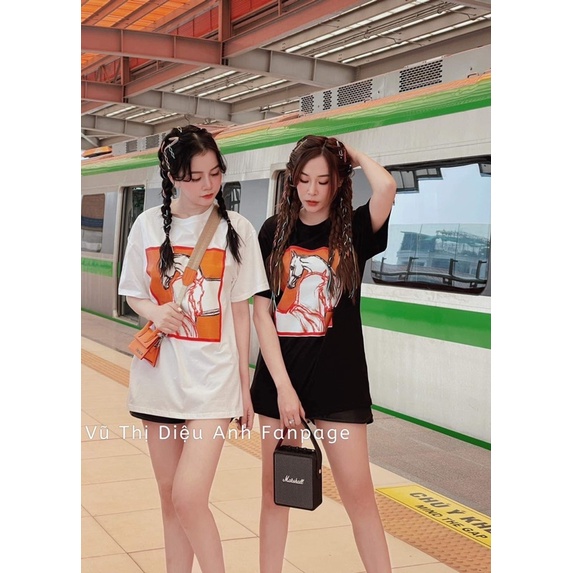 Áo thụng ngựa ô vuông cam TC6