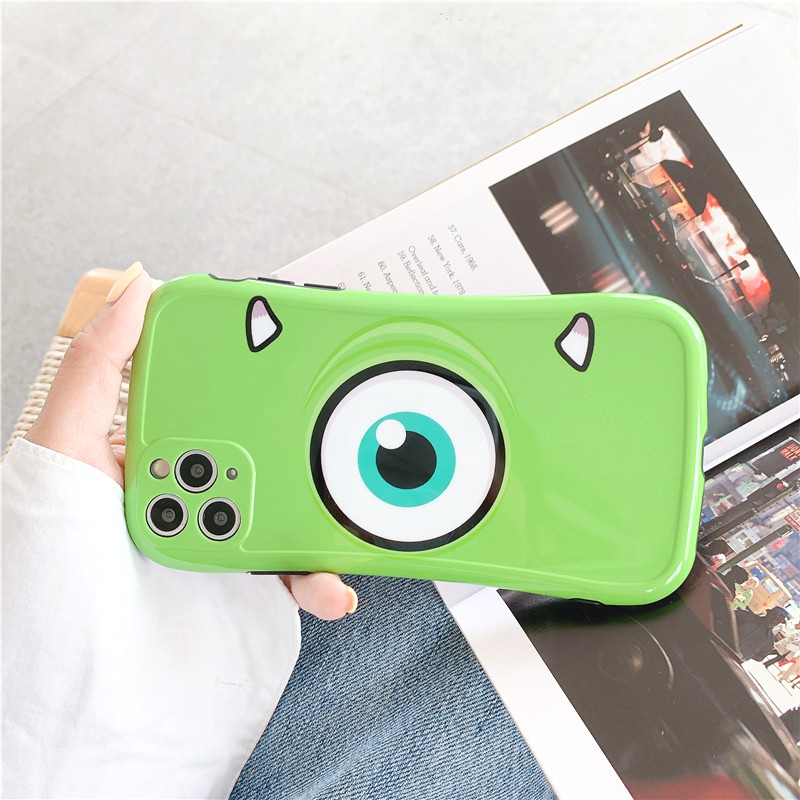 Ốp lưng iphone Mike & Sulley IMD viền cong dày dặn 5/5s/6/6plus/6s/6splus/7/7plus/8/8plus/x/xs/11/12/pro/max/plus/promax | BigBuy360 - bigbuy360.vn