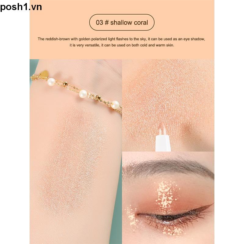 💖Bobeini Bút Kẻ Mắt Màu Sắc Mượt Mà Sáng Bóng Tự Động Lâu Trôi