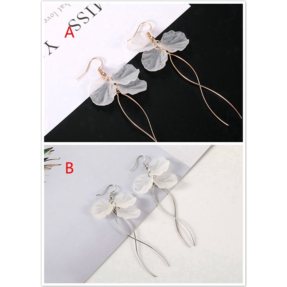 Set khuyên tai hình bông hoa thời trang xinh xắn