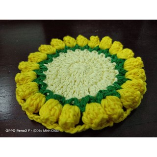 Lót ly hoa hồng 🌹🌹🌹🌹 3D