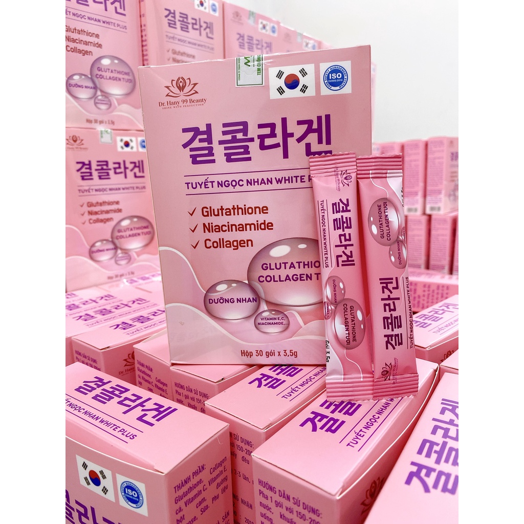 Tuyết ngọc nhan Collagen plus truyền trắng  hỗ trợ làm trắng da